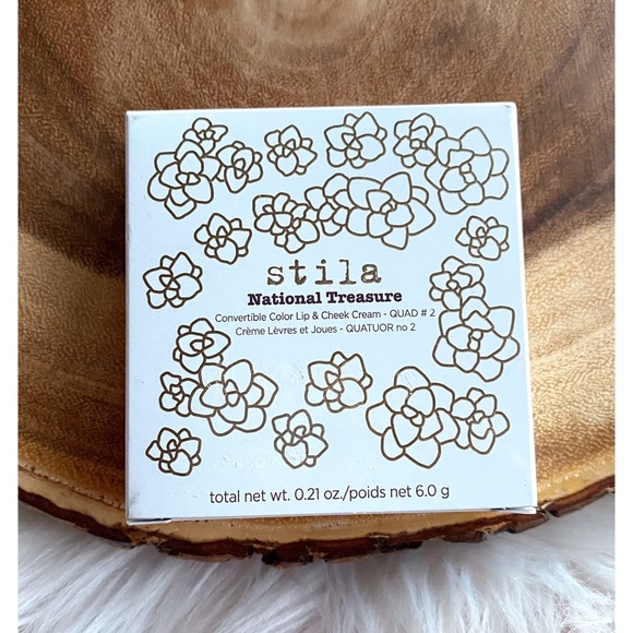 NWT Stila National Treasure Quad #2 Lip and Cheek Palette - Picture 3 of 8